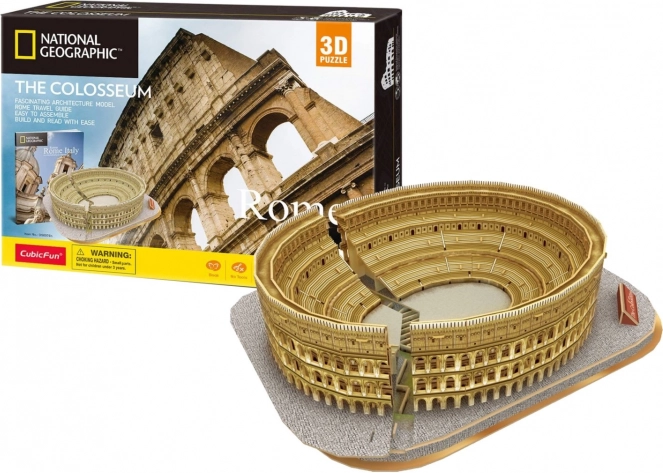 Puzzle 3D CubicFun Geografique National Colisée 131 pièces