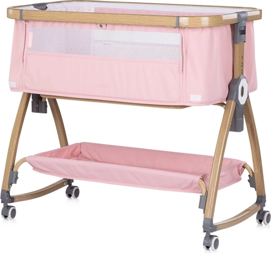 2v1 : lit bébé et lit cododo au bord du lit