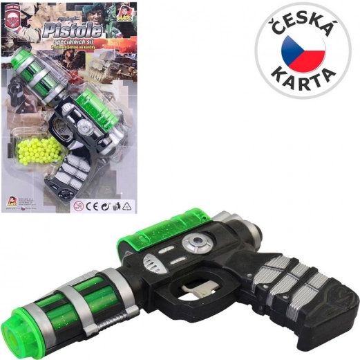 Pistolet à billes avec billes de rechange