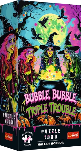 Puzzle Trefl Hall of Horror : Triple difficulté, 1000 pièces
