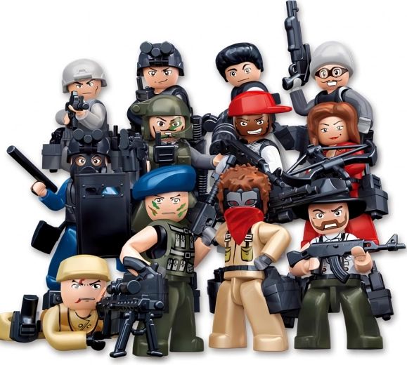 Sluban Figurine Policier et Voleur