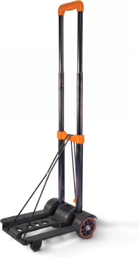 Diable pliable avec sangle de fixation, capacité de charge de 50 kg