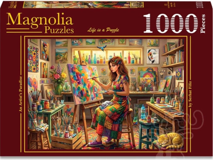 Puzzle Magnolia « Paradis des artistes » 1000 pièces