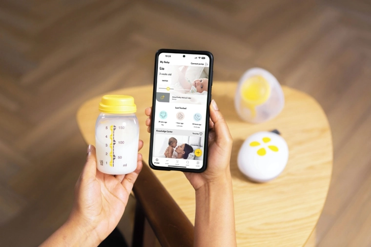 Suivi intelligent dans l’application Medela Family