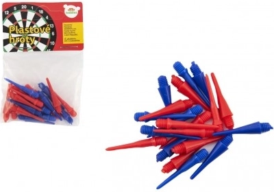 Pointes en plastique pour fléchettes