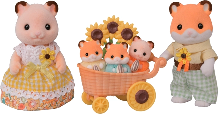 Famille de hamsters Sylvanian Families