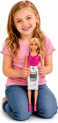 Poupée 30 cm avec membres articulés