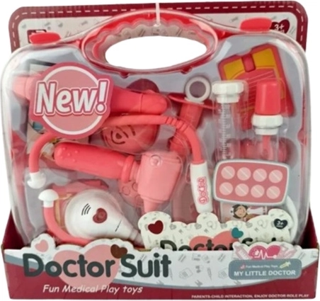 Kit médical pour enfants à piles dans une mallette