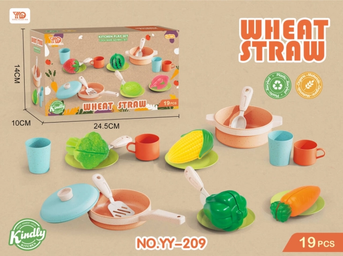 set éco de casseroles et accessoires pour enfants