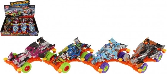 Voiture tout-terrain à inertie