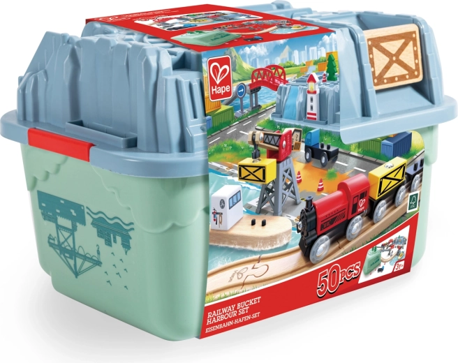 Boîte de rangement intégrée au jeu