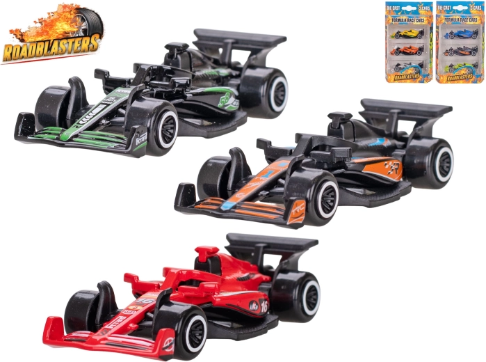 Formules métalliques Roadblasters 7,5 cm - 3 pièces
