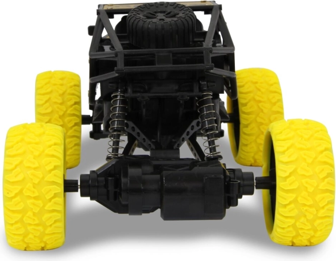 Carrosserie DieCast résistante et pneus à crampons en caoutchouc