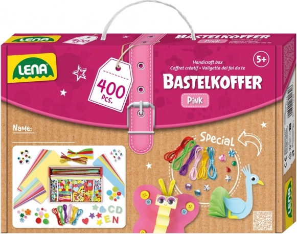 Mallette créative pour petits bricoleurs, rose