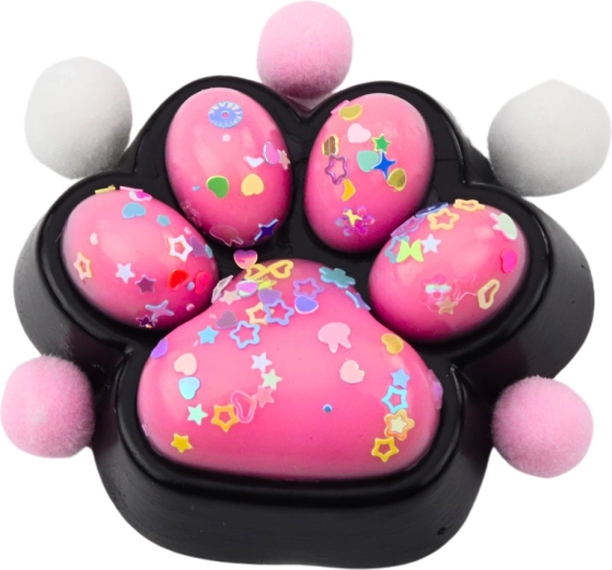 Adorable design de patte de chat