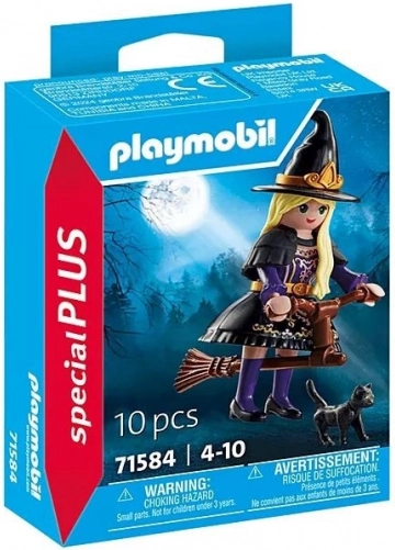Playmobil Special Plus sorcière avec chat