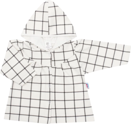 Sweat confortable avec capuche et pressions