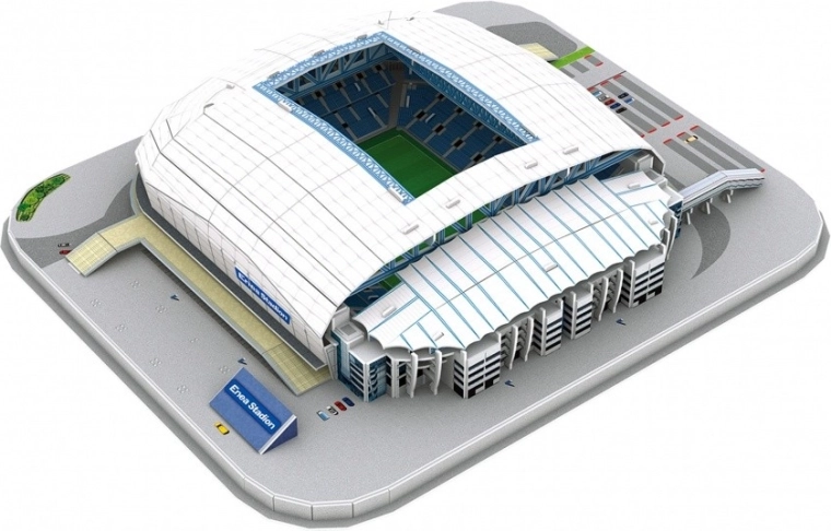 Modèle détaillé du stade