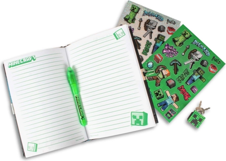 2 planches d’autocollants pour votre style Minecraft