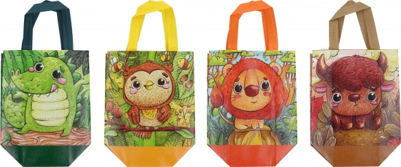 Sac cadeau XS 22x23x11 cm pour enfants - tissu non tissé