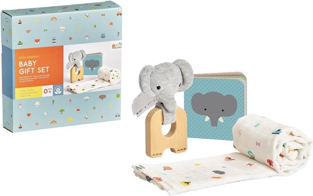 Coffret cadeau pour bébé éléphant PETIT COLLAGE