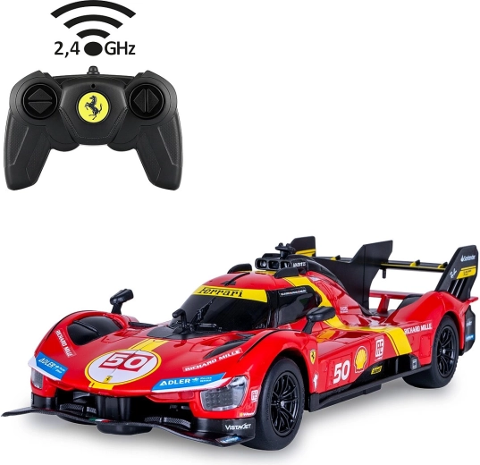 Voiture télécommandée JAMARA Ferrari 499P 1:24 rouge