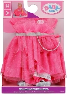 BABY born robe princesse pour poupée 43 cm