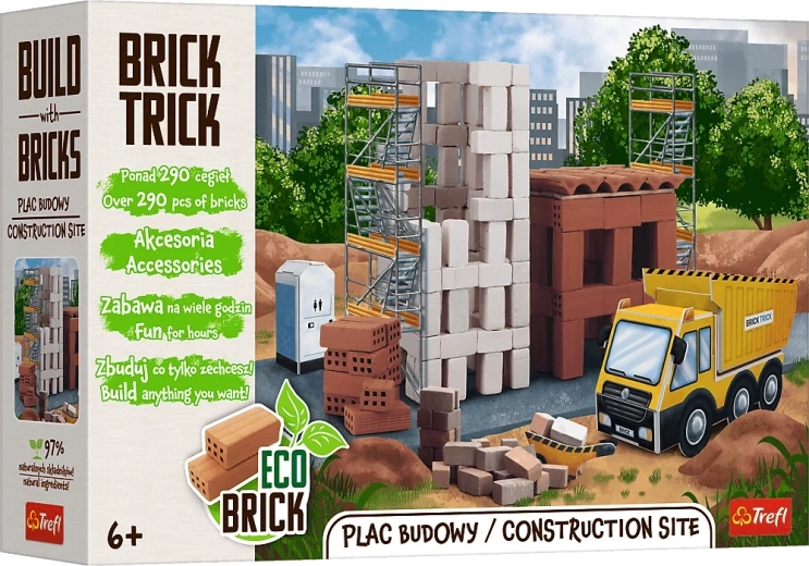 Trefl Brick Trick Chantier XL jeu de construction 290 pièces