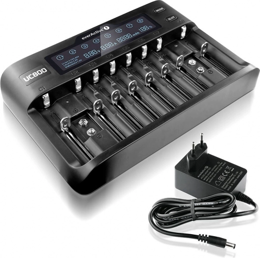 Chargeur universel pour accus Li-ion, Li-HV, LiFePO4 et Ni-MH
