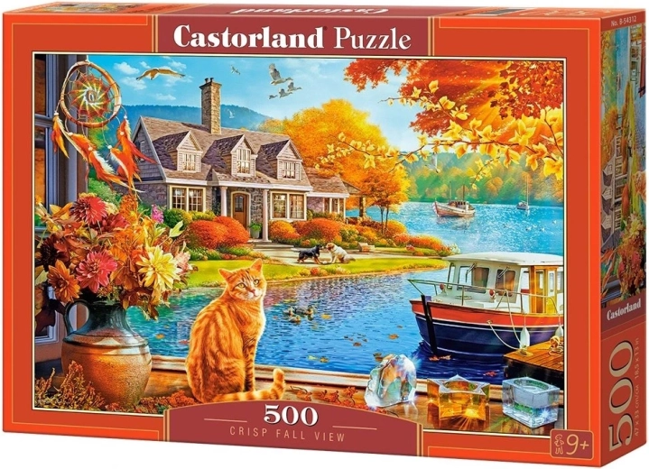 Puzzle Castorland Vue d’automne 500 pièces
