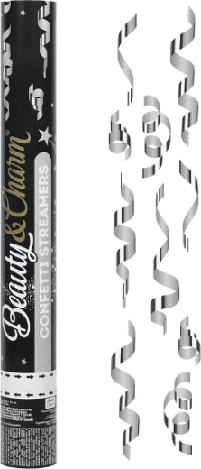 Beauty Charm confettis pneumatiques – serpentins argentés