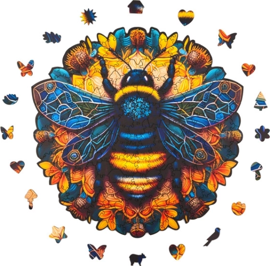 Figurines et symboles cachés à l’intérieur du puzzle
