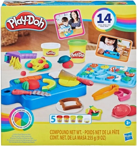 Play-Doh Ensemble de Démarrage Petit Chef et Apprentissage de la Découpe