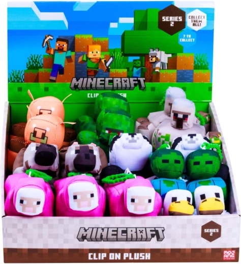 Porte-clés peluche Minecraft série 2