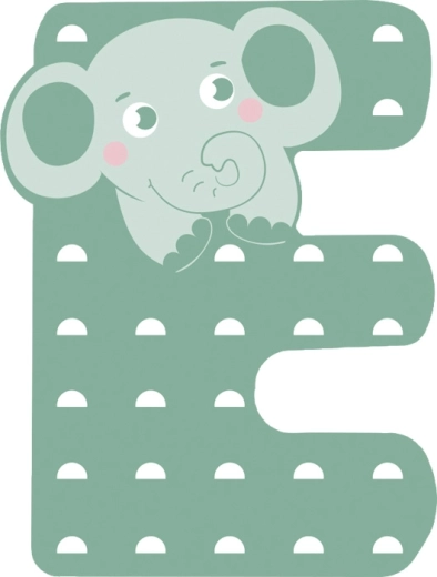 Joyeux motif d’éléphant