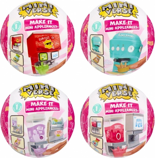 Miniverse Make It Mini Appliances – mini appareils pour préparer des boissons