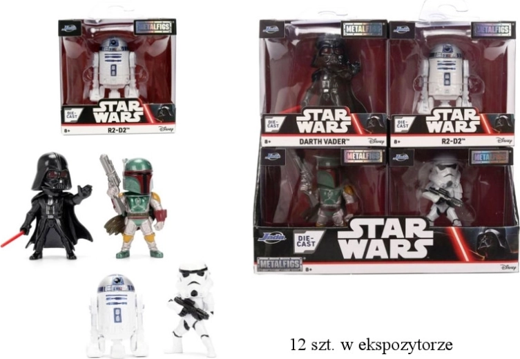 Figurine métallique Star Wars 6,5 cm