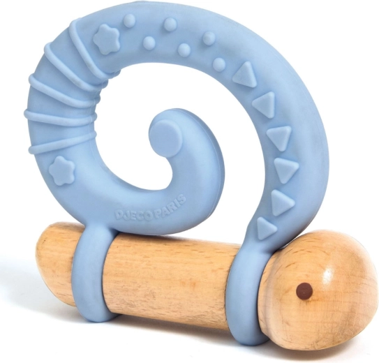 Anneau de dentition spiralé en silicone pour soulager les gencives
