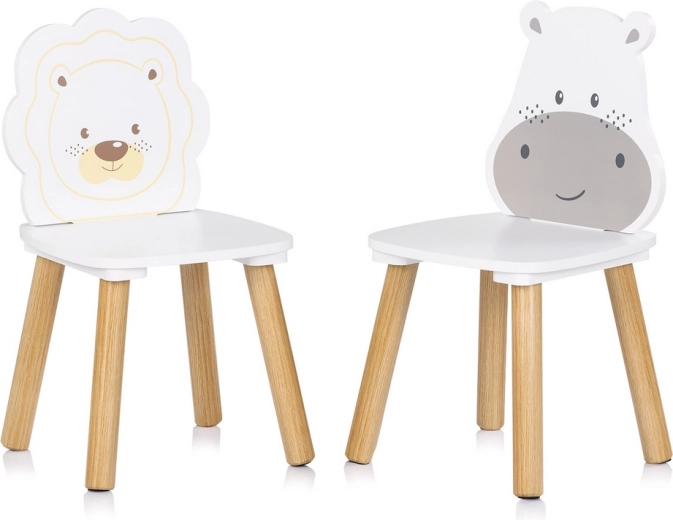 Chaises ludiques HIPPO et LION