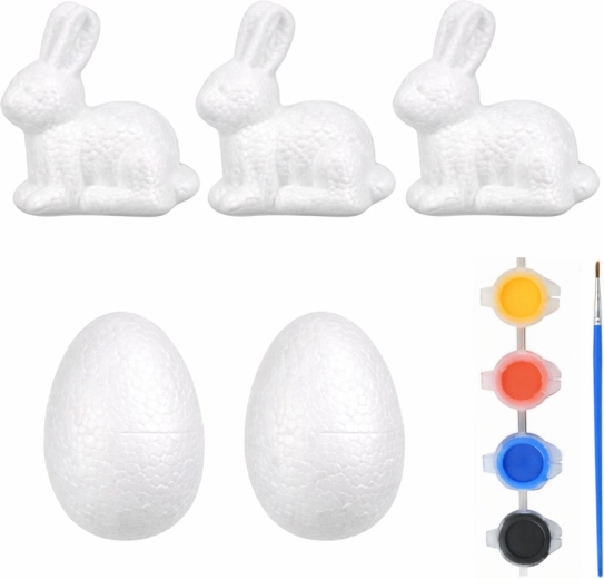 Cinq décorations à colorier soi-même