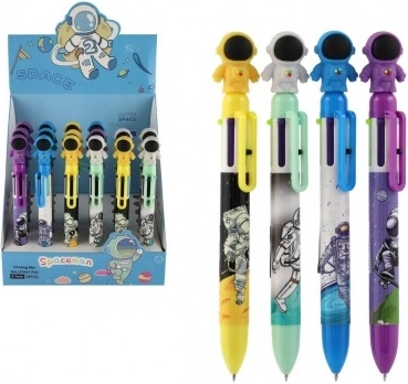 Stylo astronaute à 6 couleurs