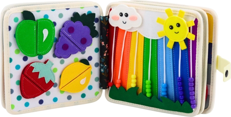 Éléments sensoriels et perles à manipuler