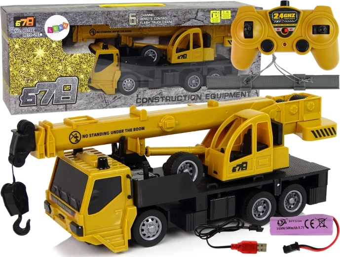 Camion-grue télécommandé