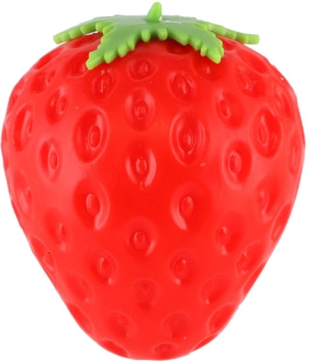 Design joyeux en forme de fraise