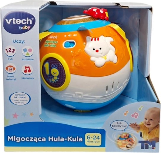 Boule hula interactive lumineuse