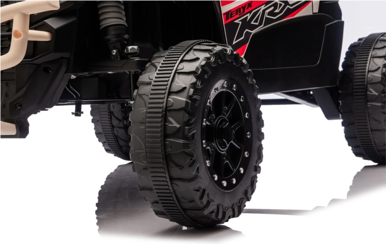 Roues tout‑terrain et suspension