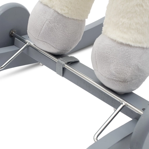 Base en bois stable et renforts métalliques