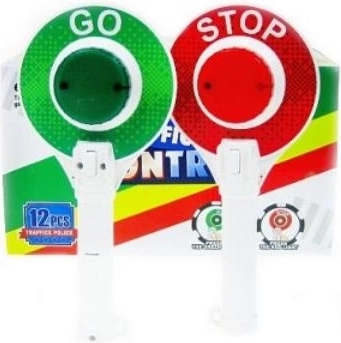 Palette d’arrêt de police STOP pour enfants (lumineuse)
