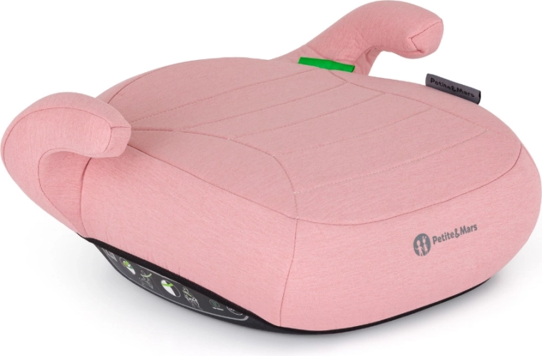 Réhausseur auto Petite&Mars Zuno Han Pink 125–150 cm