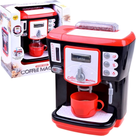 Grand café jouet interactif pour enfants avec effets